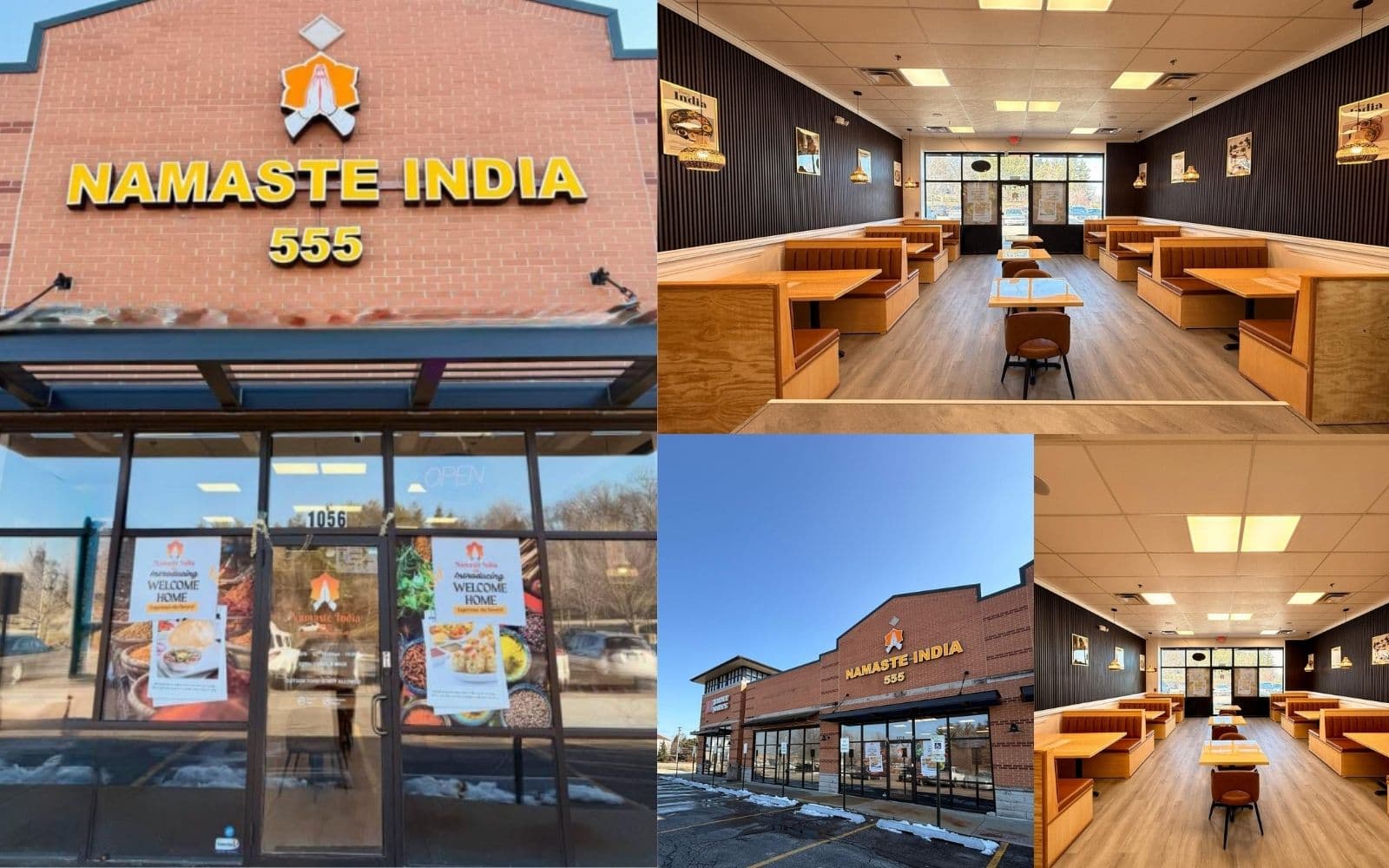 Namaste India 555 restaurant in Streamwood Illinois